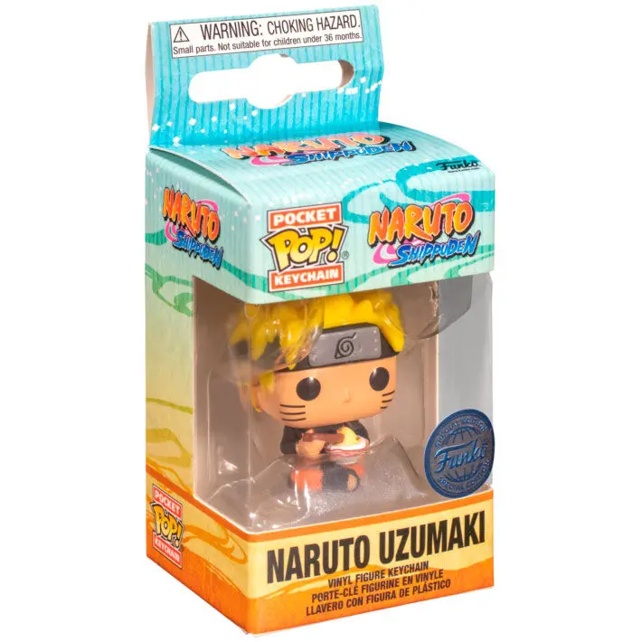 Pocket POP Keychain Naruto Shippuden Naruto with Noodles product photo