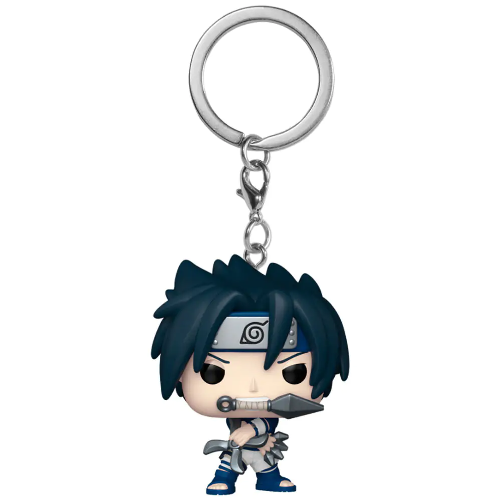 Pocket Funko POP Keychain Naruto Sasuke Uchiha product photo