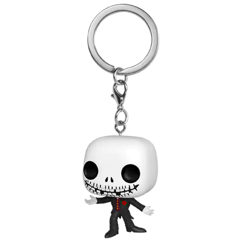 Pocket POP Keychain Nightmare Before Christmas 30th Anniversary Jack Skellington termékfotó