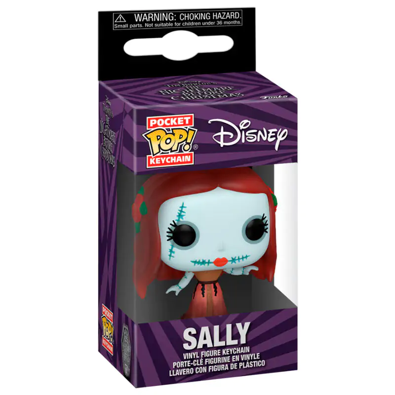 Pocket POP Keychain Nightmare Before Christmas 30th Anniversary Sally product photo