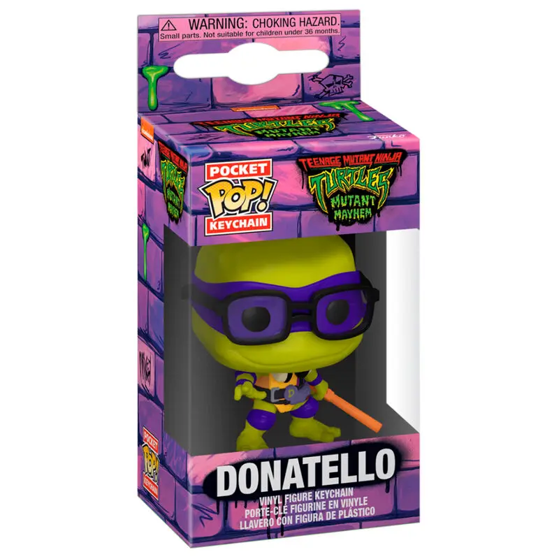 Pocket POP Keychain Ninja Turtles Donatello product photo