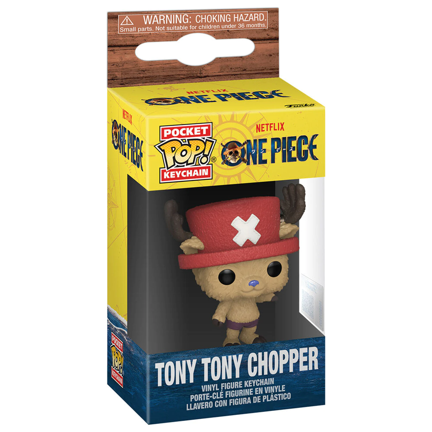 Pocket Funko POP Keychain One Piece Tony Tony Chopper product photo