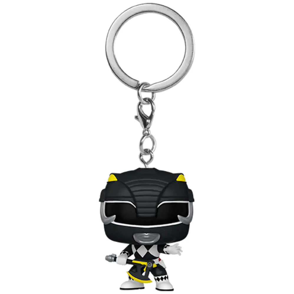 Pocket POP Keychain Power Rangers 30th Anniversary Black Ranger product photo