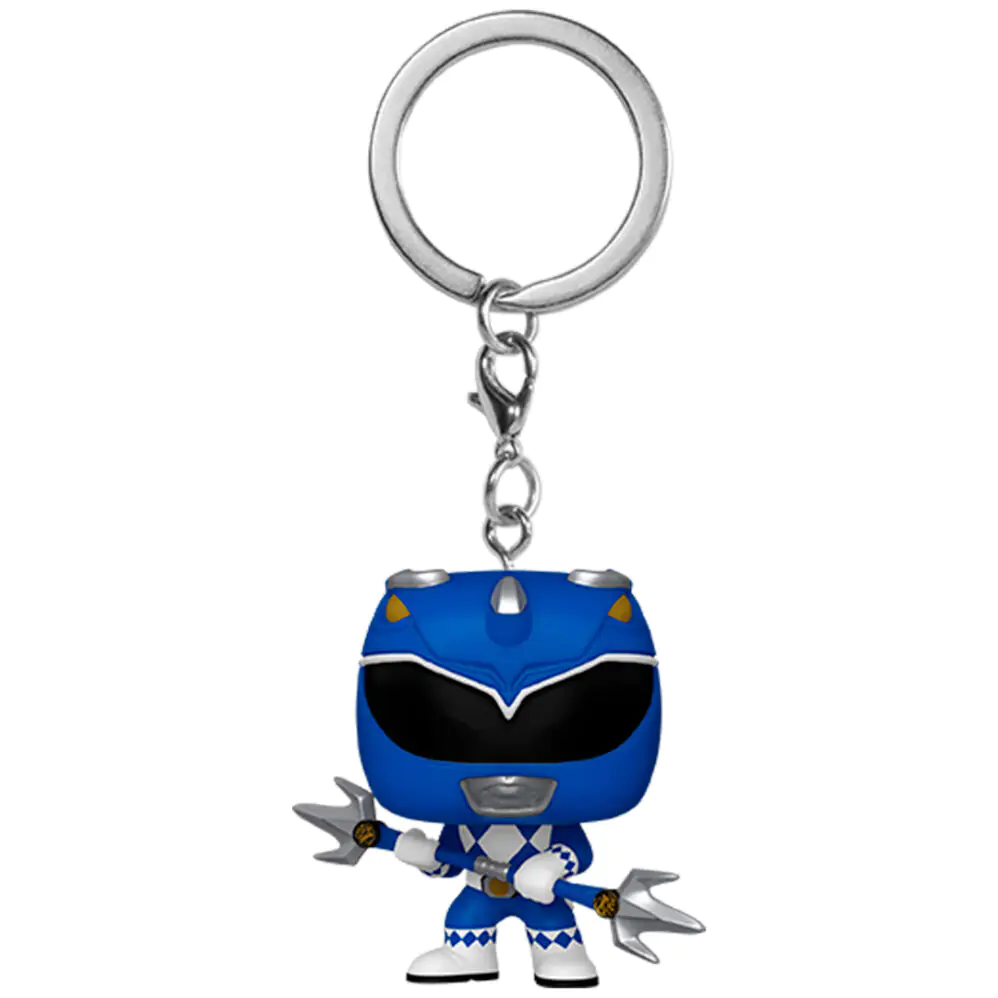 Pocket POP Keychain Power Rangers 30th Anniversary Blue Ranger product photo