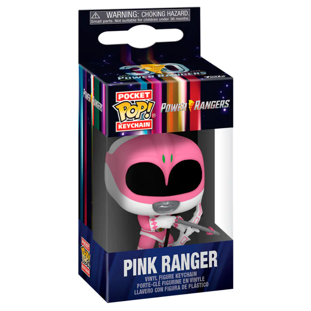 Pocket POP Keychain Power Rangers 30th Anniversary Pink Ranger product photo