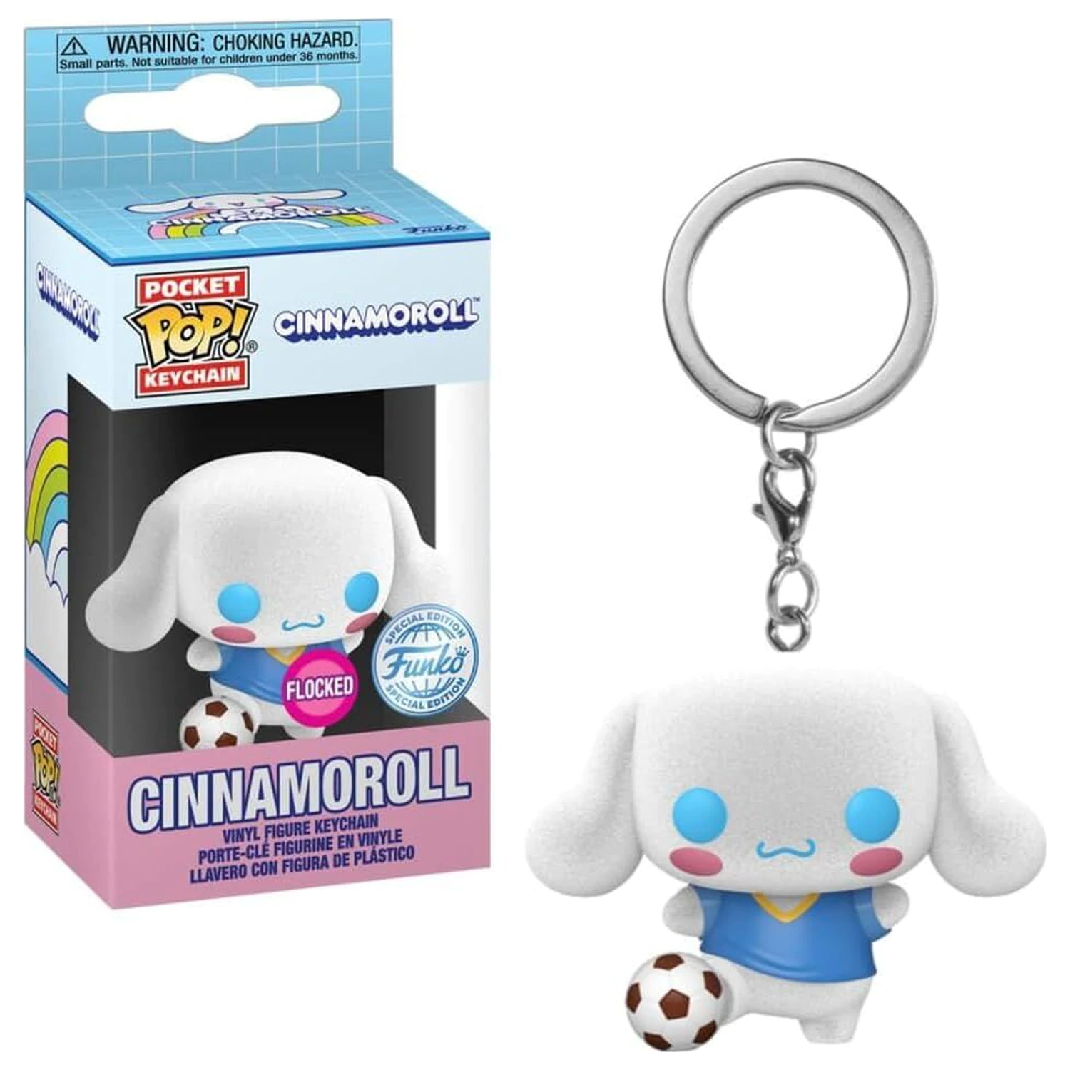 Pocket Funko POP keychain Sanrio Cinnamoroll Exclusive product photo