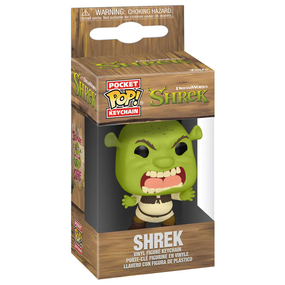 Pocket Funko POP Keychain Shrek- Shrek product photo