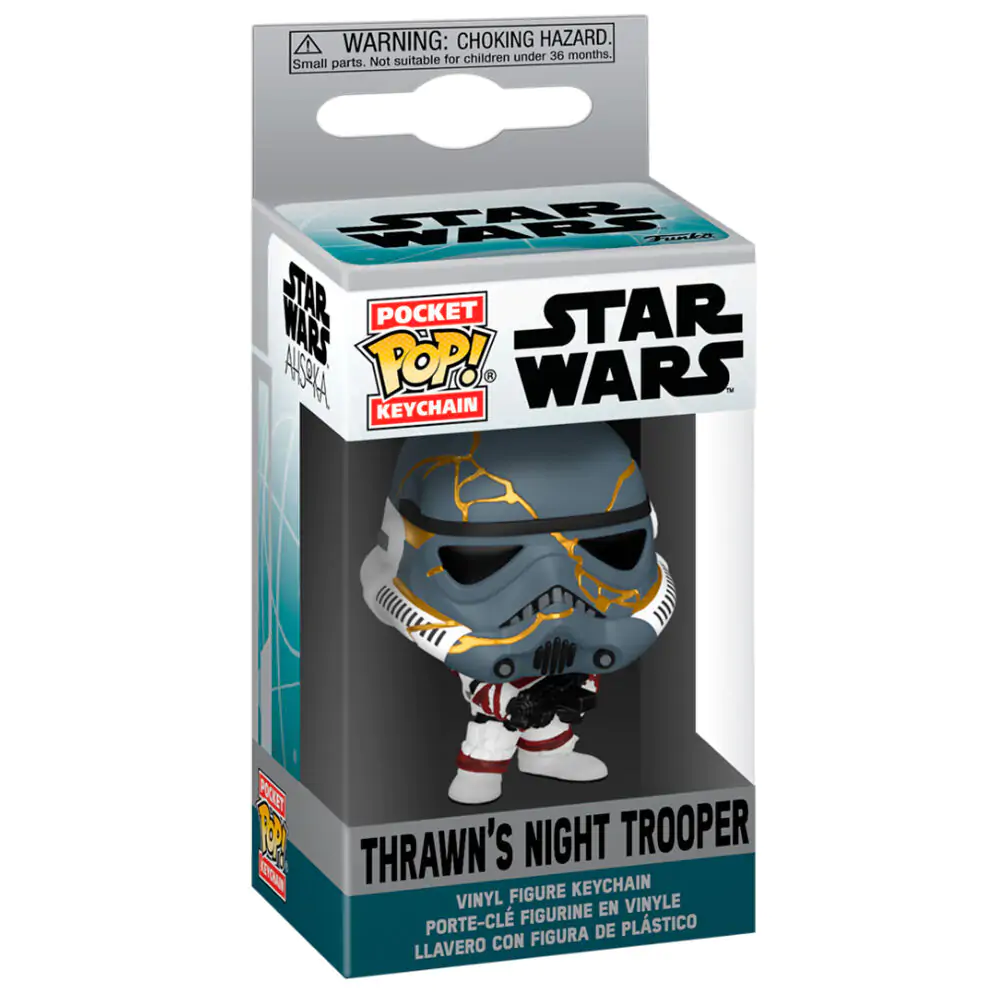 Pocket POP Keychain Star Wars Ahsoka 2 Thrawns Night Trooper termékfotó