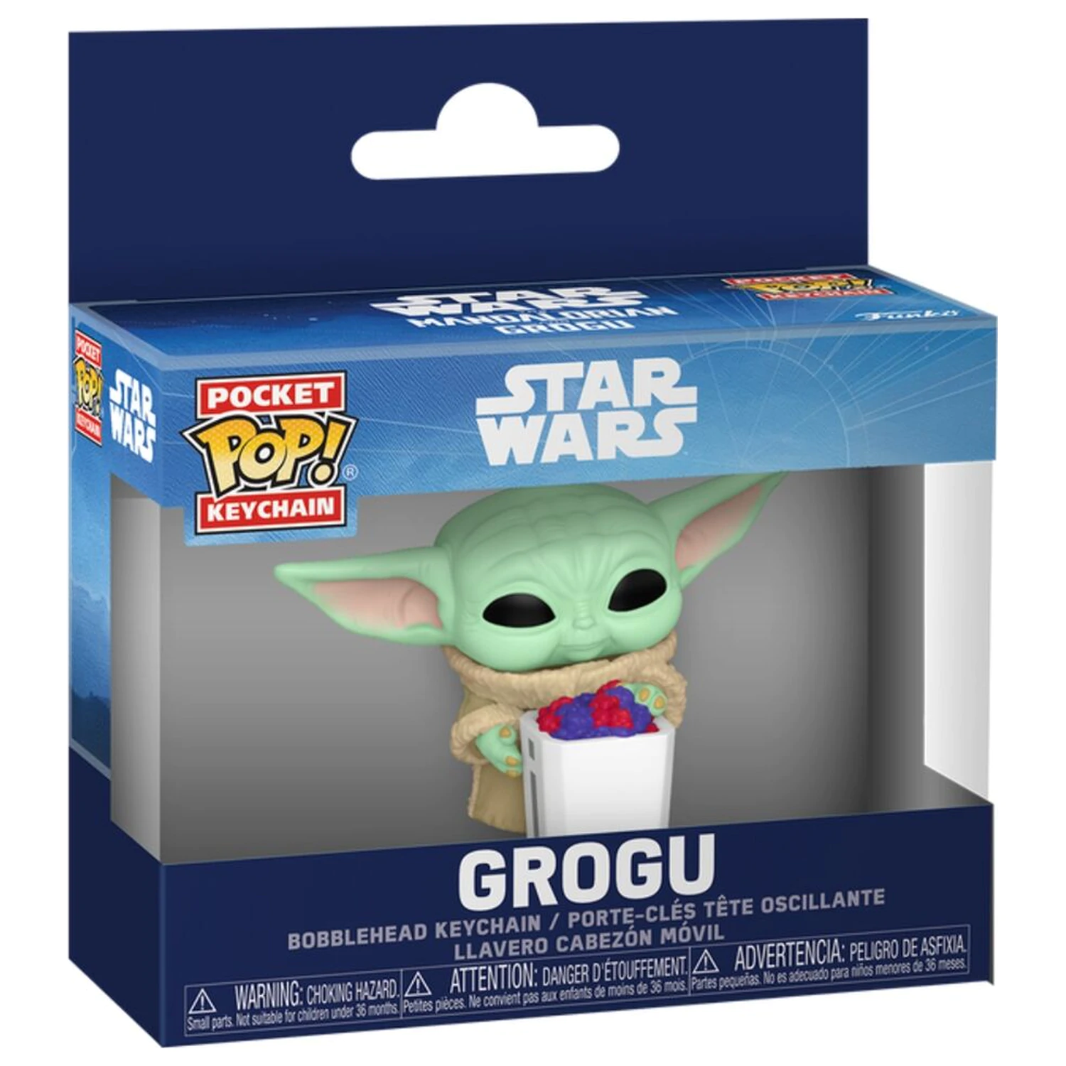 Pocket Funko POP Keychain Star Wars: The Mandalorian & Grogu - Grogu product photo