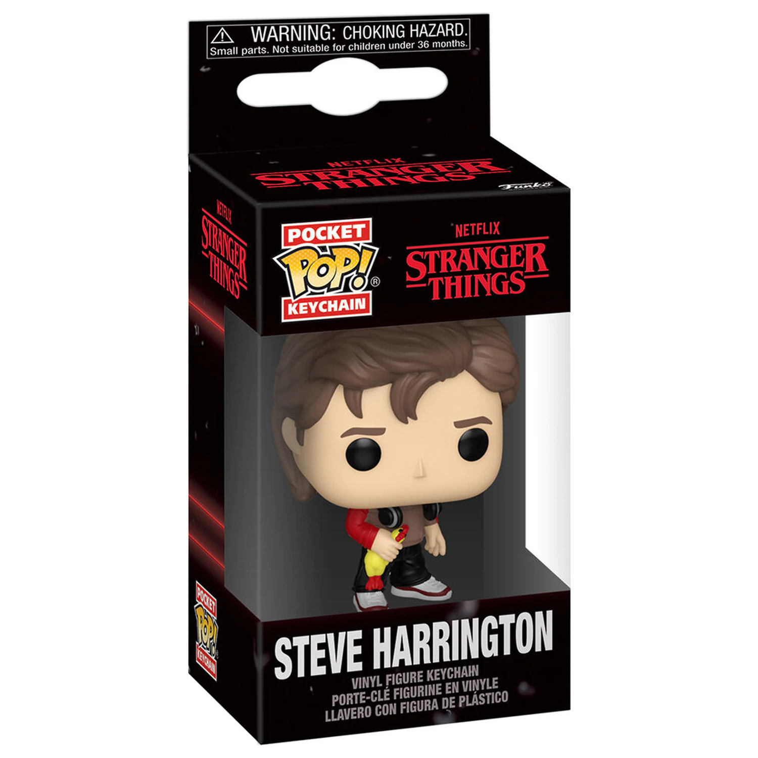 Pocket Funko POP Keychain Stranger Things 5 Steve Harrington product photo