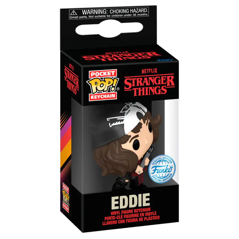 Pocket POP Keychain Stranger Things Eddie product photo