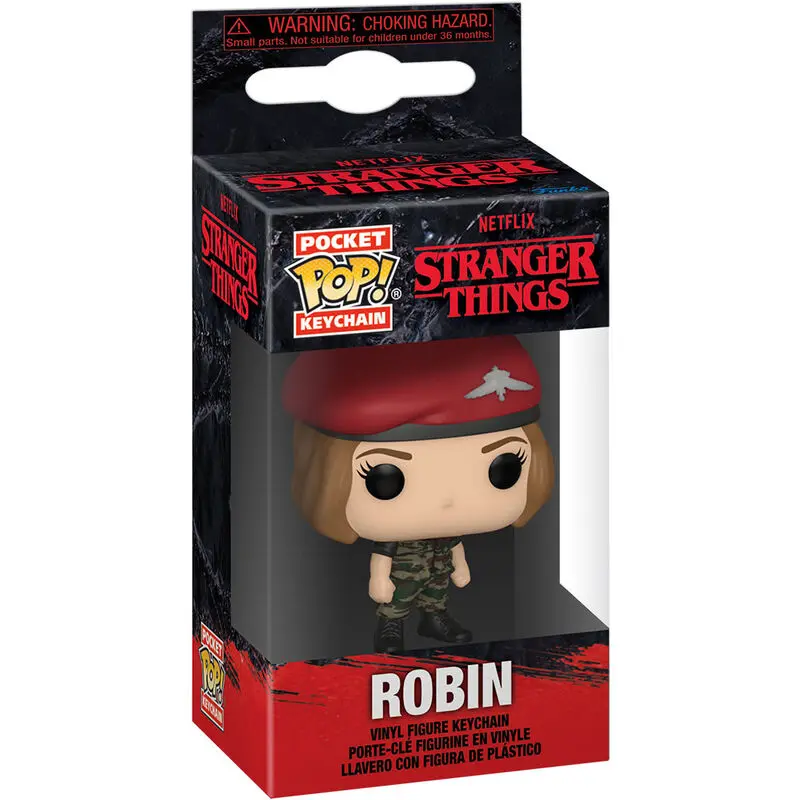 Pocket POP Keychain Stranger Things Hunter Robin product photo