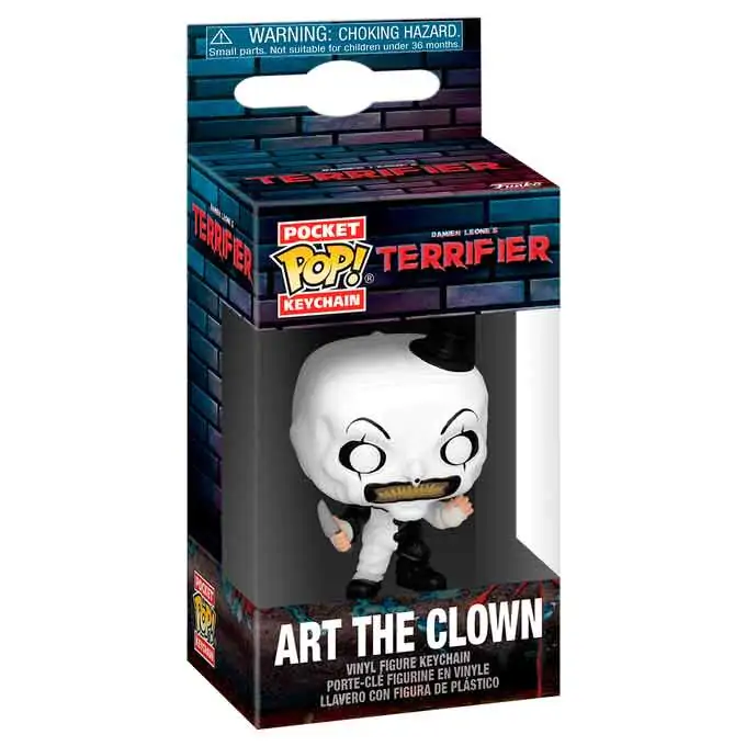 Pocket Funko POP Keychain Terrifier Art the Clown product photo