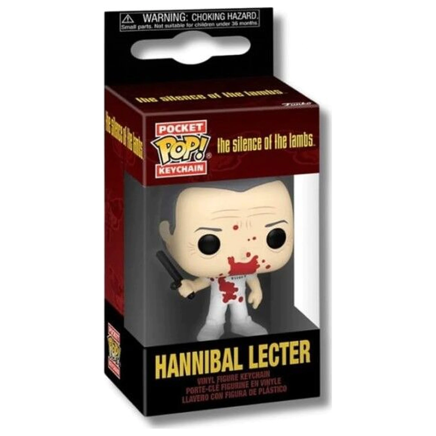 Pocket Funko POP Keychain The Silence of the Lambs Hannibal Lecter product photo