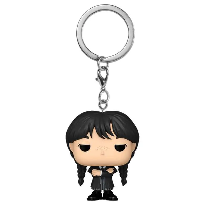 Pocket Funko POP Keychain Wednesday - Wednesday Addams product photo