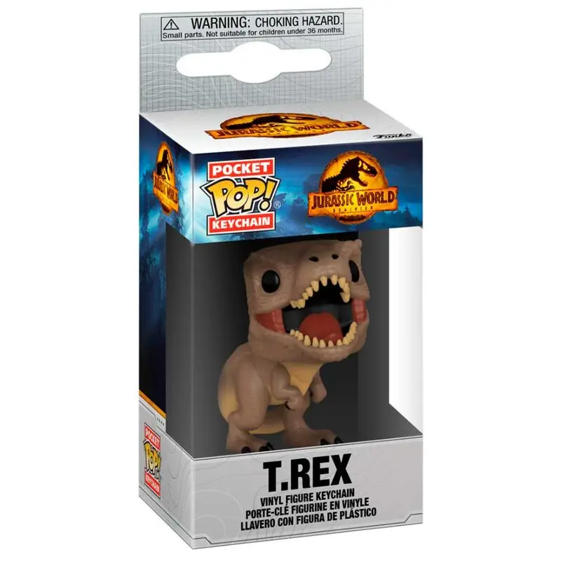 Pocket POP Keychain Jurassic World 3 T-Rex termékfotó