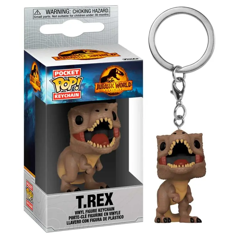 Pocket POP Keychain Jurassic World 3 T-Rex product photo