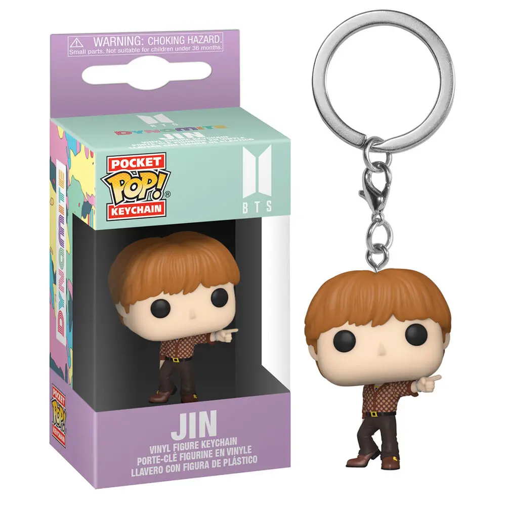 Pocket POP Keychain BTS Dynamite Jin termékfotó