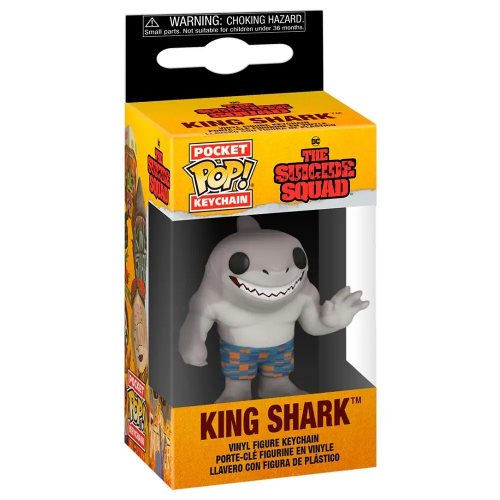 Pocket POP Keychain DC The Suicide Squad King Shark product photo
