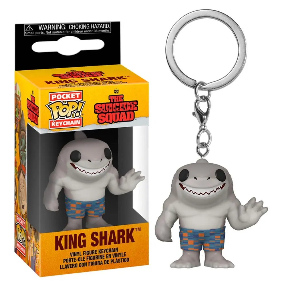 Pocket POP Keychain DC The Suicide Squad King Shark product photo