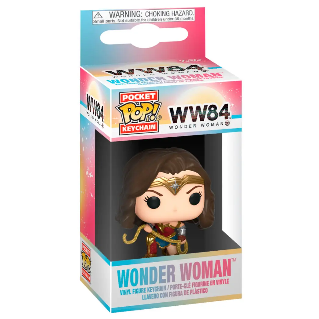 Wonder Woman 1984 Pocket POP! Vinyl Keychain Wonder Woman 1984 w/ Lasso 4 cm product photo
