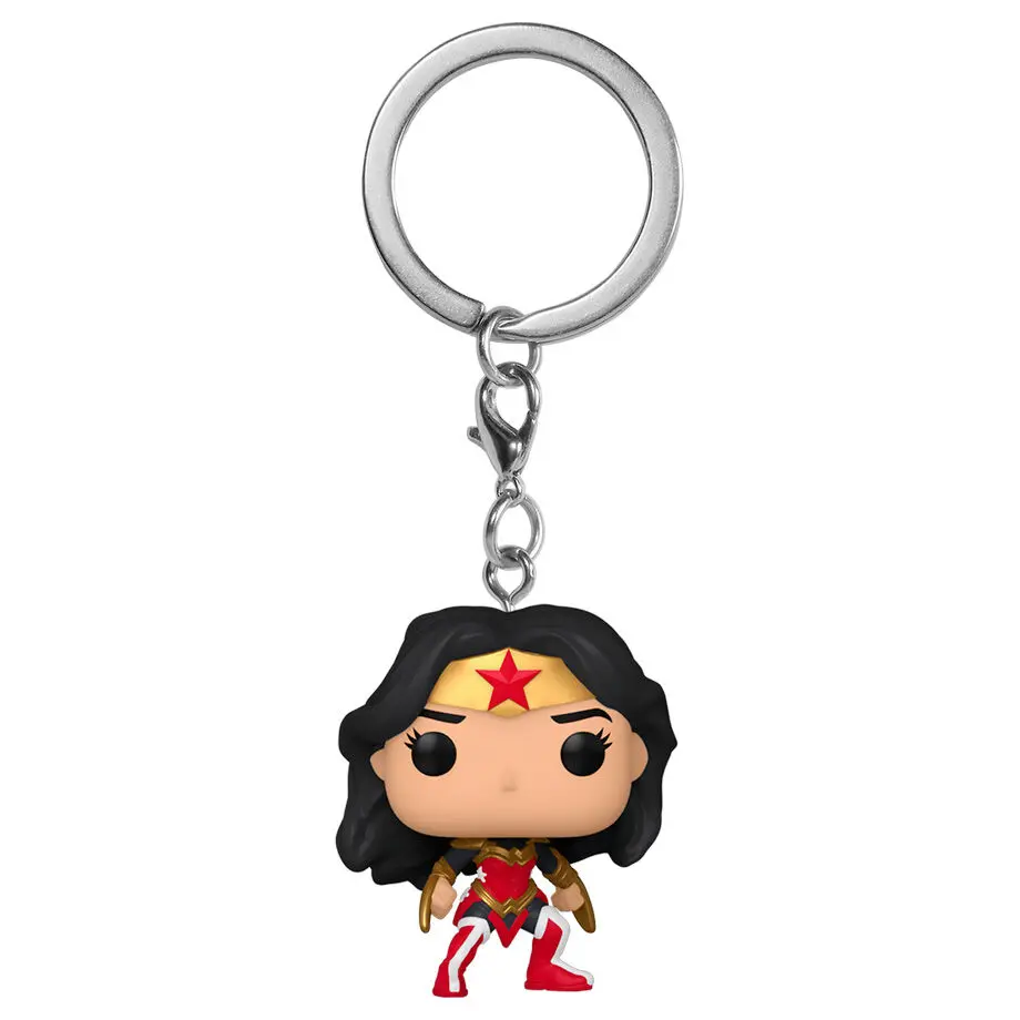 Pocket POP Keychain DC Wonder Woman 80th Wonder Woman At Wist Of Fate product photo