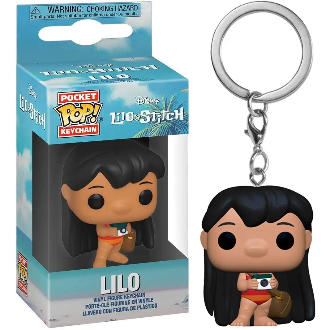 Pocket POP keychain Disney Lilo and Stitch Lilo with Camera termékfotó