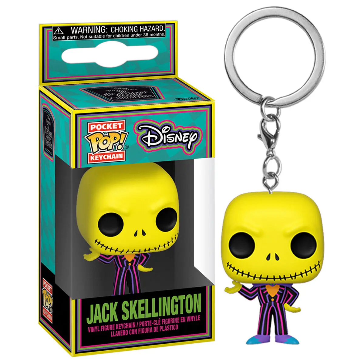 Pocket POP Keychain Disney Nightmare Before Christmas Jack product photo