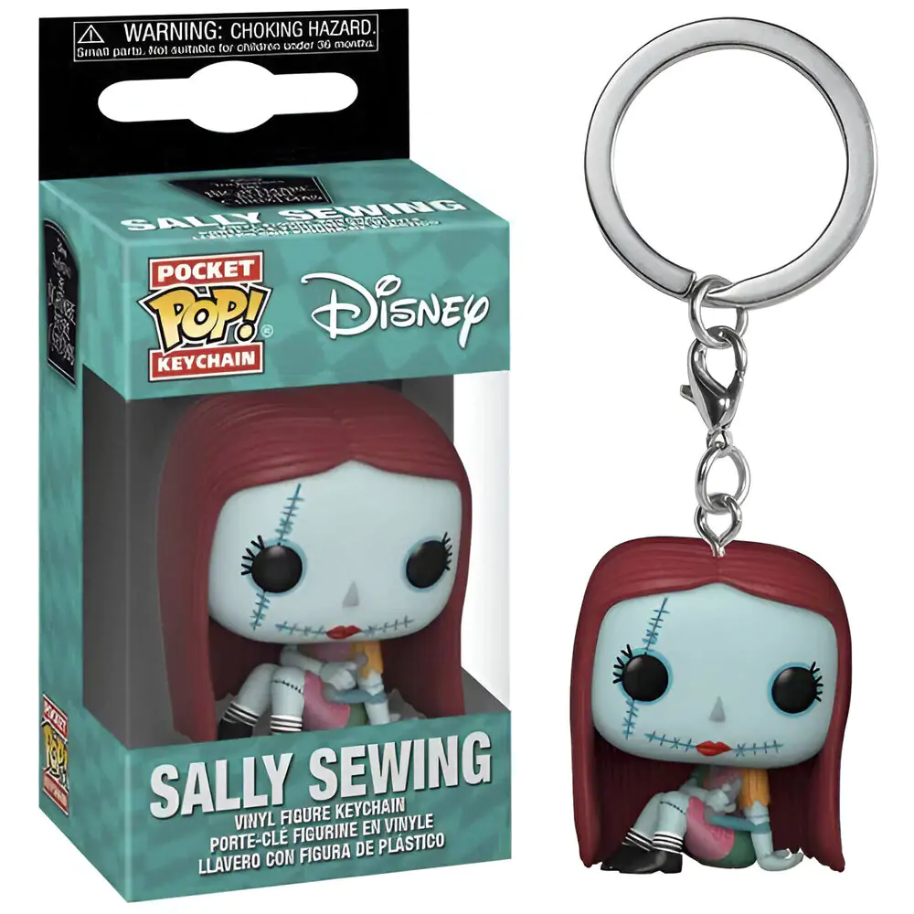 Pocket POP Keychain Disney Nightmare Before Christmas Sally Sewing termékfotó