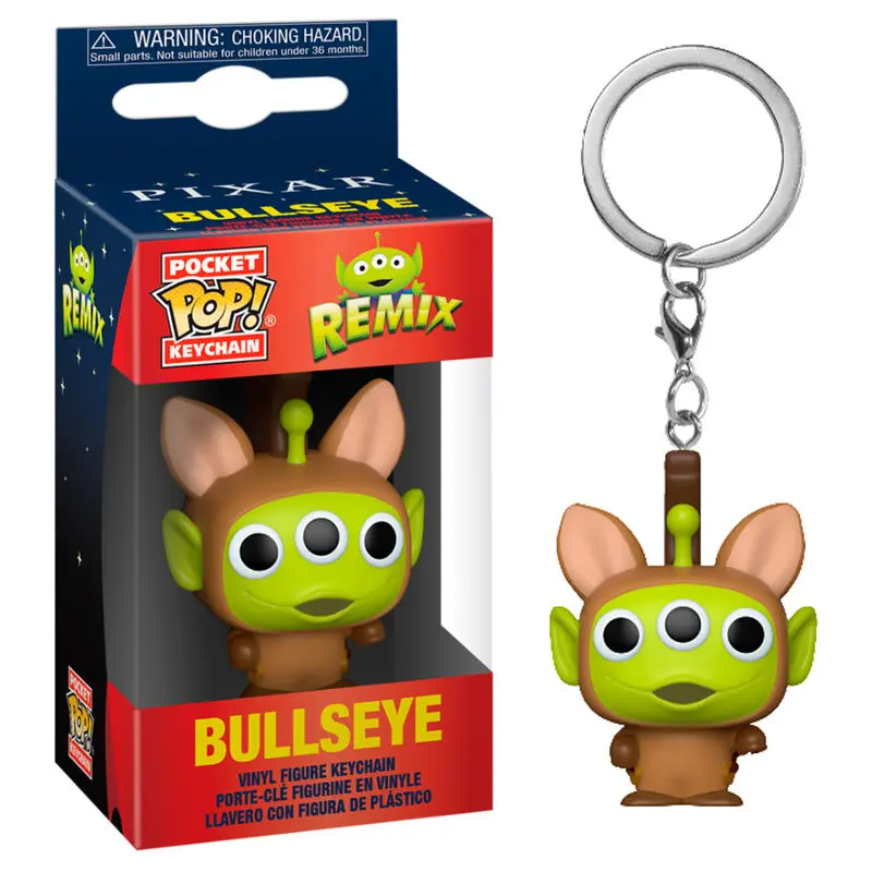 Toy Story Pocket POP! Vinyl Keychain Alien as Bullseye 4 cm product photo
