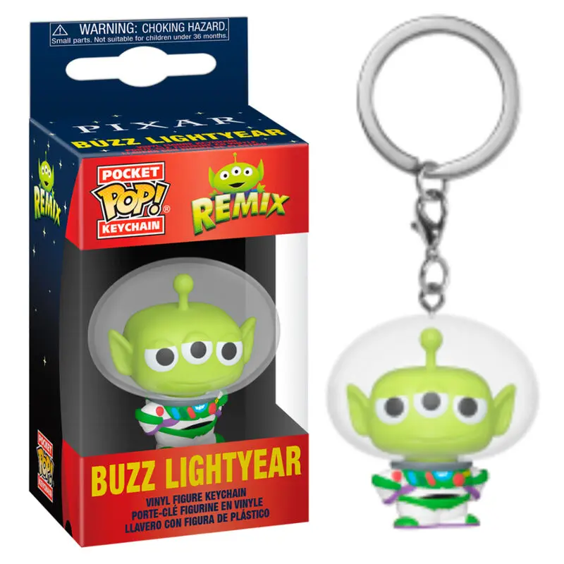 Toy Story Pocket POP! Vinyl Keychain Alien as Buzz 4 cm product photo
