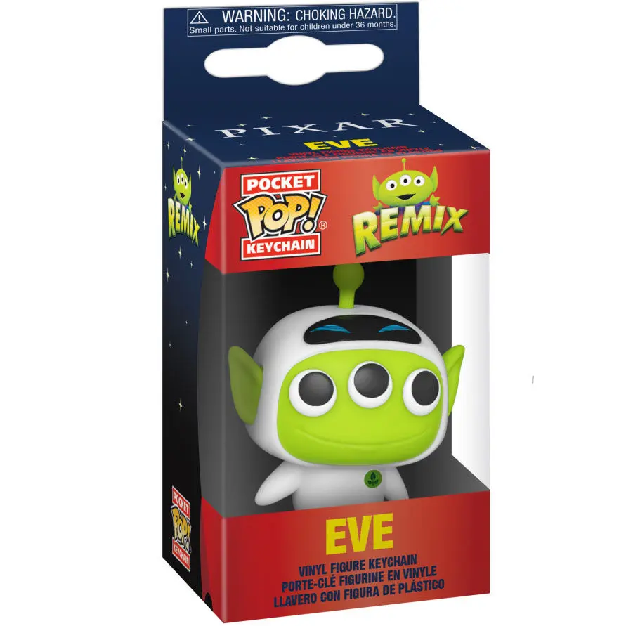 Pocket POP keychain Disney Pixar Alien Remix Eve product photo