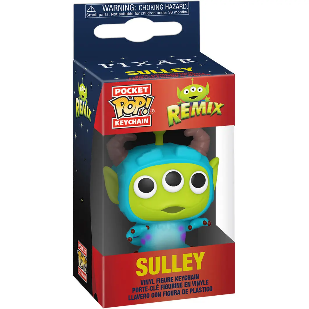 Pocket POP keychain Disney Pixar Alien Remix Sulley product photo