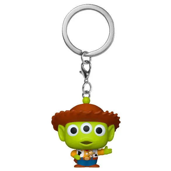 Toy Story Pocket POP! Vinyl Keychain Alien as Woody 4 cm product photo