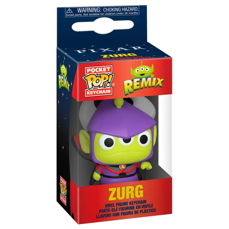 Toy Story Pocket POP! Vinyl Keychain Alien as Zurg 4 cm product photo