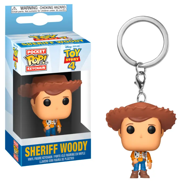 Toy Story 4 Pocket POP! Vinyl Keychain Woody 4 cm product photo