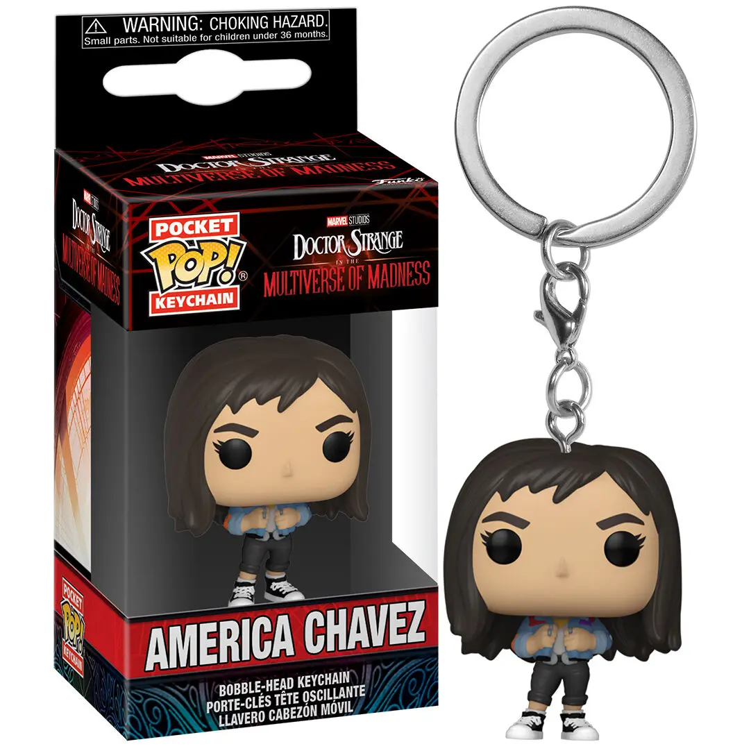 Pocket POP Keychain Doctor Strange Multiverse of Madness America Chavez product photo