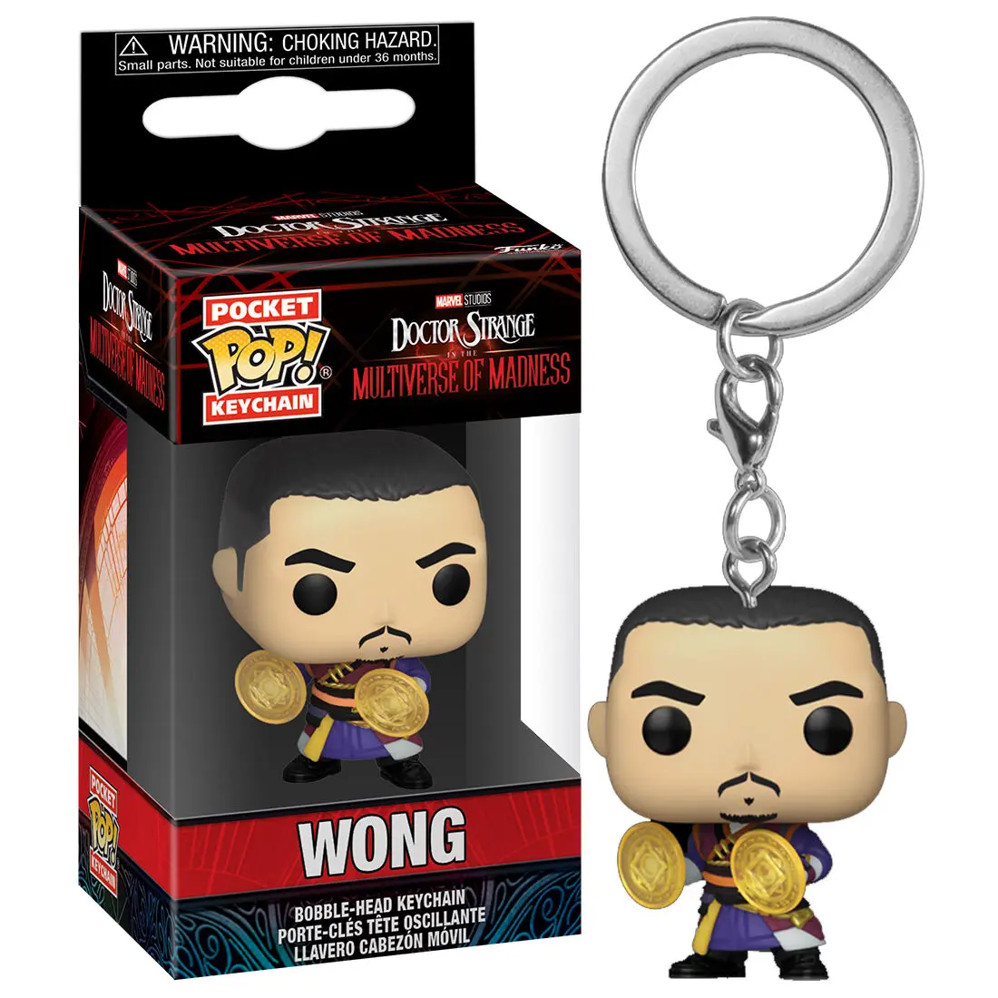 Pocket POP Keychain Doctor Strange Multiverse of Madness Wong termékfotó