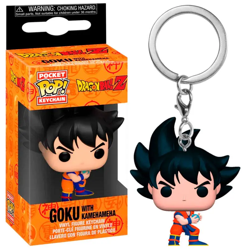 Pocket POP keychain Dragon Ball Z Goku with Kamehameha termékfotó