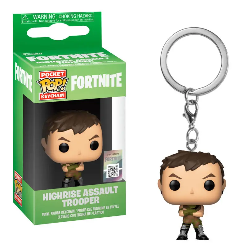 Pocket POP keychain Fortnite Highrise Assault Trooper product photo