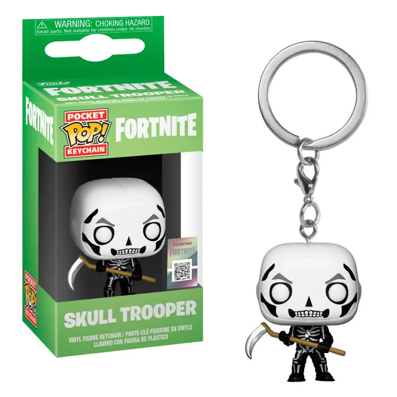 Fortnite Pocket POP! Vinyl Keychain Skull Trooper 4 cm product photo