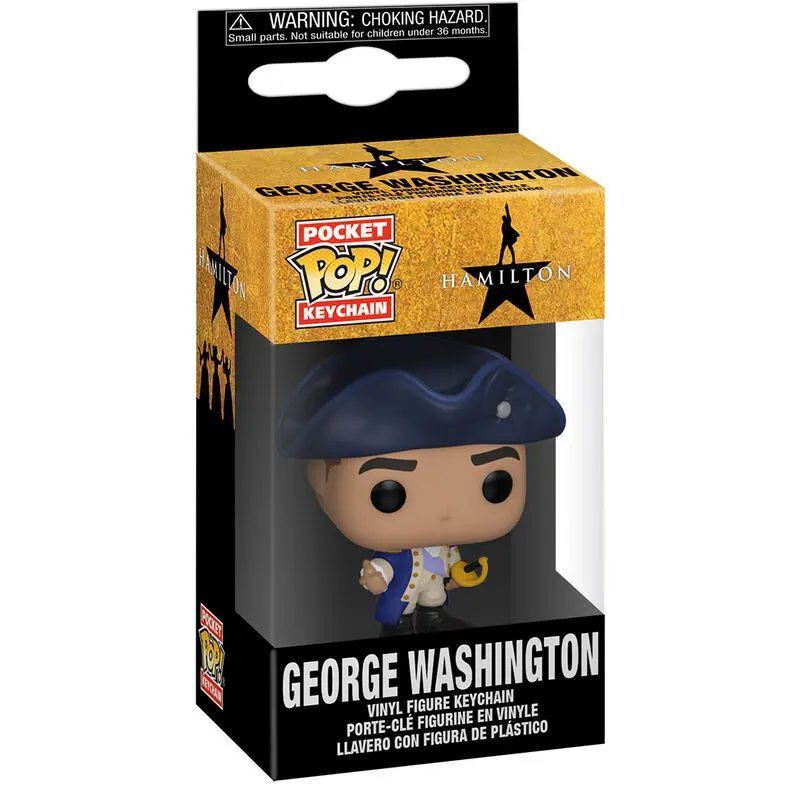 Pocket POP keychain Hamilton George Washington product photo