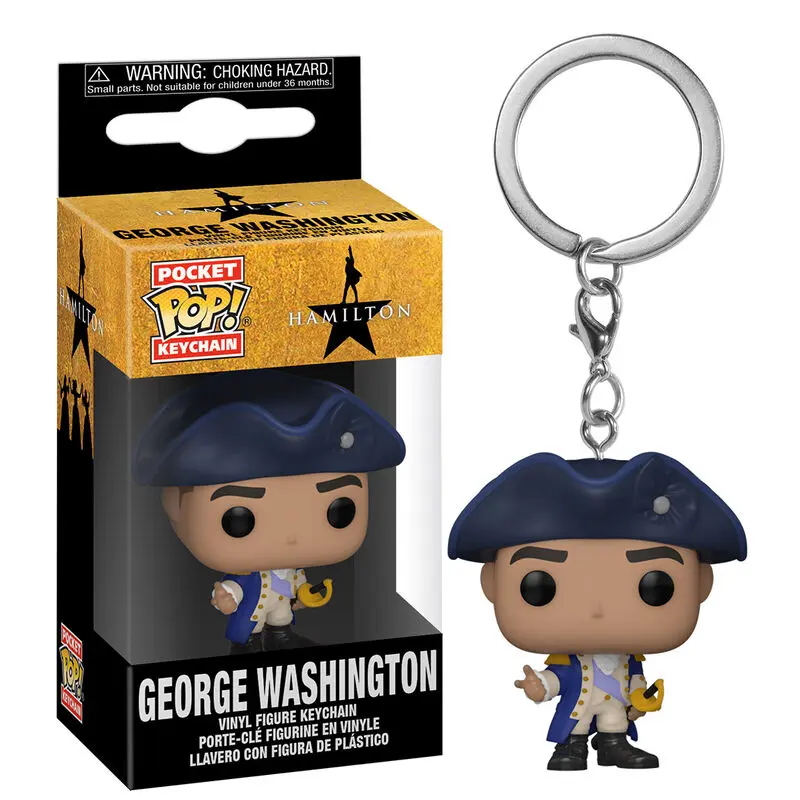 Pocket POP keychain Hamilton George Washington product photo
