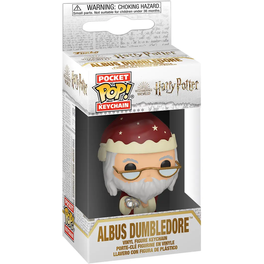 Pocket POP keychain Harry Potter Holiday Dumbledore product photo