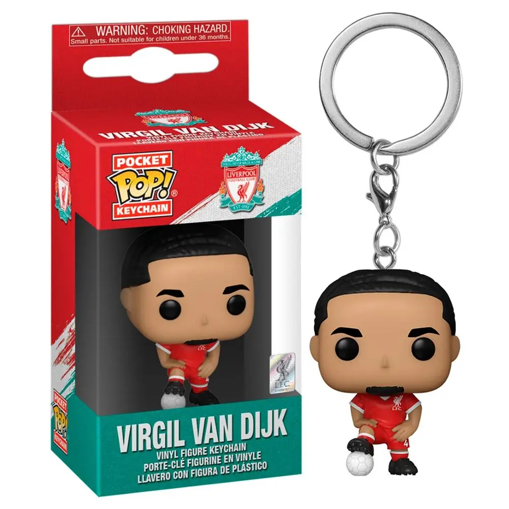 Pocket POP Keychain Liverpool Virgil van Dijk product photo