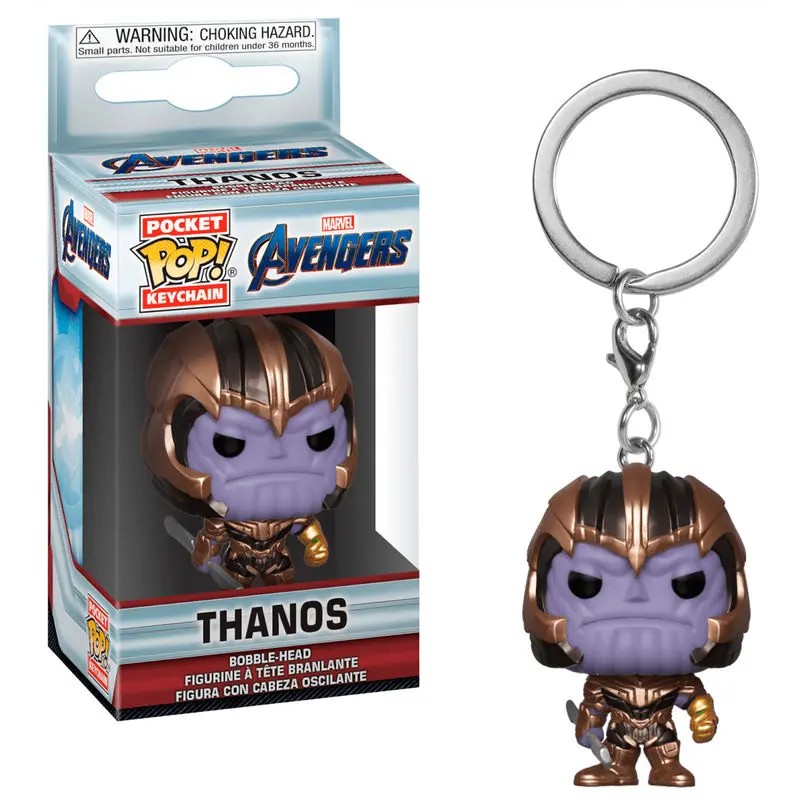 Avengers Endgame Pocket POP! Vinyl Keychain Thanos 4 cm termékfotó