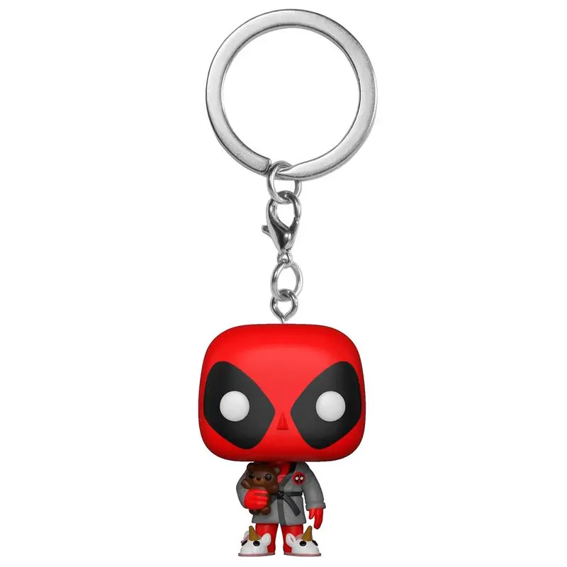 Pocket POP keychain Marvel Deadpool Bath Robe Exclusive product photo