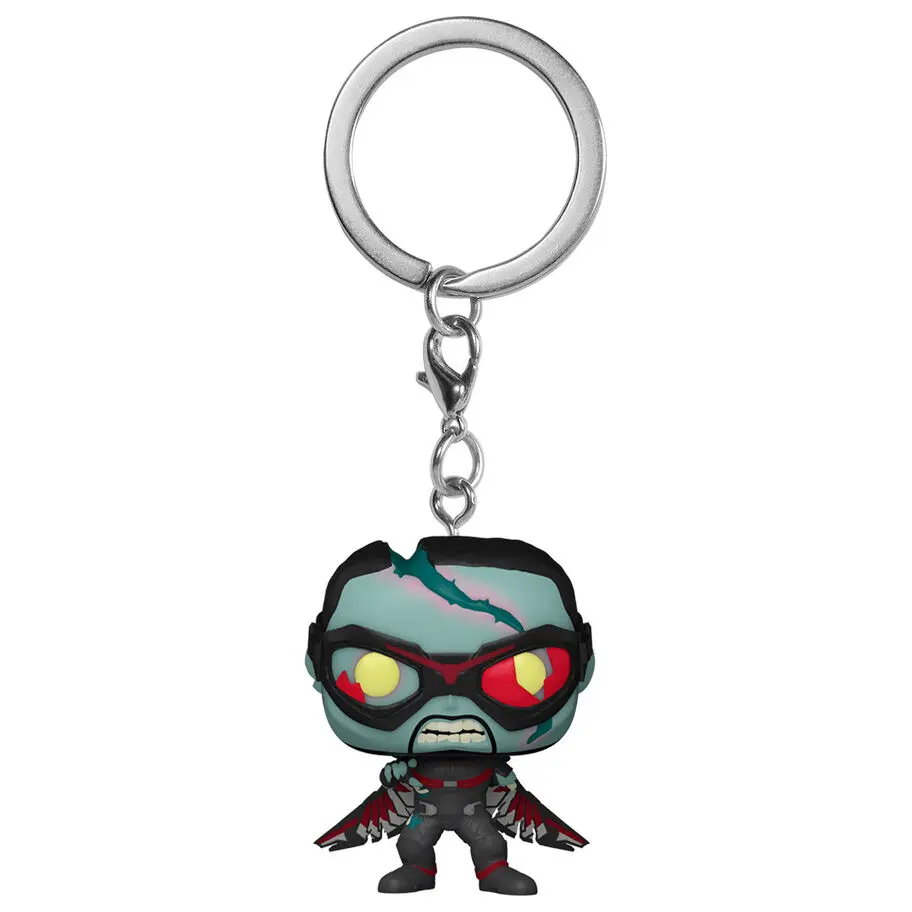 Marvel What If...? Pocket POP! Vinyl Keychains 4 cm Zombie Falcon Display (12) product photo