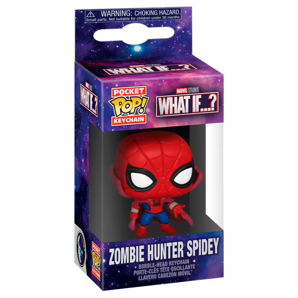 Marvel What If...? Pocket POP! Vinyl Keychains 4 cm Zombie Hunter Spidey Display (12) product photo