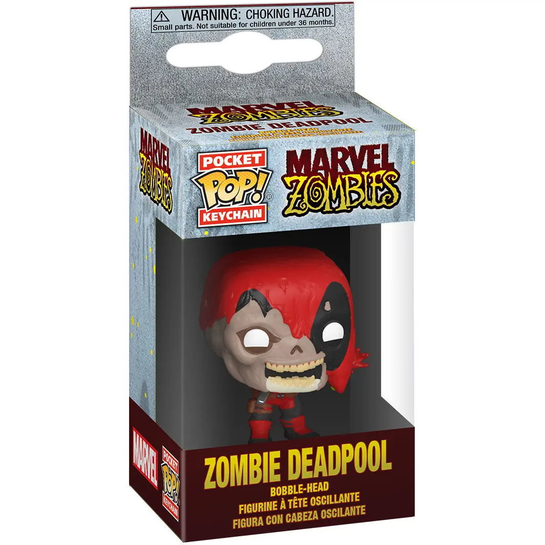 Marvel Pocket POP! Vinyl Keychain Zombie Deadpool 4 cm product photo